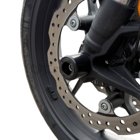 Слайдеры в ось переднего колеса HONDA CB750 HORNET / E-clutch  (2023+) CRAZY IRON (фото 3, фотография 3)
