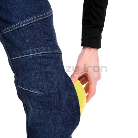 Мотоджинсы  CITIZEN RIDER женские GWENDOLYN, синие (фото 4, фотография 4)