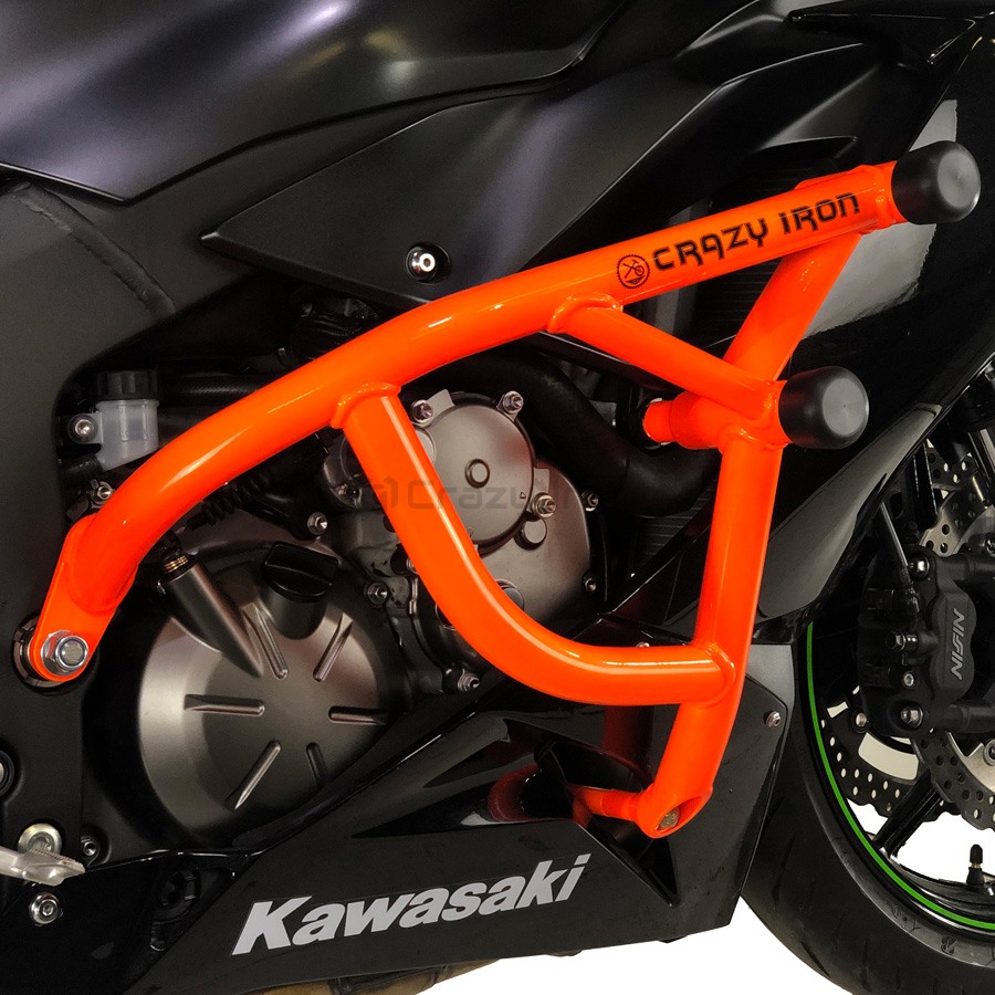 Клетка на мотоцикл KAWASAKI ZX-6R `09-`18, ZX-6R 636 `13-`23 CRAZY