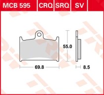 Тормозные колодки для мотоцикла TRW LUCAS MCB595SV