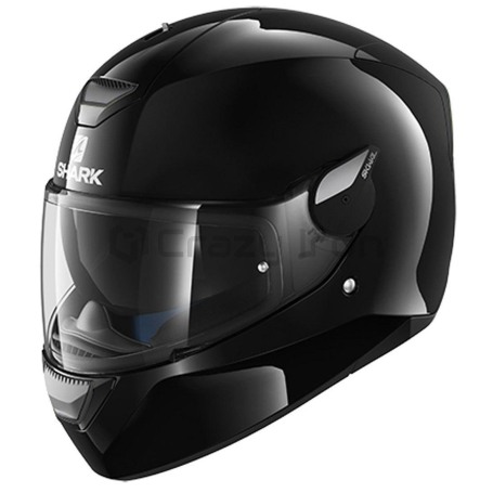Мотошлем интеграл SHARK D-SKWAL BLANK Black, черный (фото 1, фотография 1)