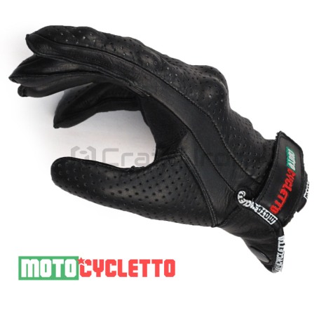 Мотоперчатки MOTOCYCLETTO CLASSICO LADY BLACK (фото 3, фотография 3)