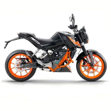 Дуги  учебные на мотоцикл KTM Duke 125, Duke 390 до -`16, Duke 200 `12-`21 (фото 1, фотография 1)