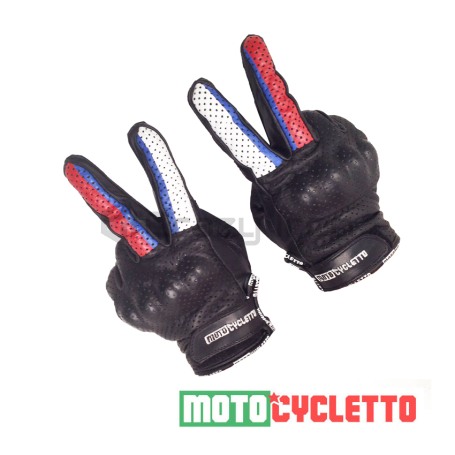 Мотоперчатки MOTOCYCLETTO CLASSICO FLAG (фото 3, фотография 3)