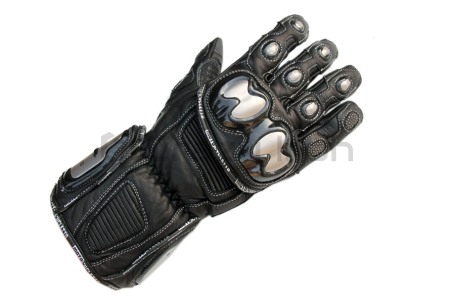 Мотоперчатки MOTOCYCLETTO TRIBUNA длинные, кожа, тачскрин (фото 1, фотография 1)