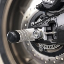 Пеги в ось заднего колеса HONDA CBR650F `14`-18, CB650R Neo Sports Cafe, CBR650R `19- CRAZY IRON