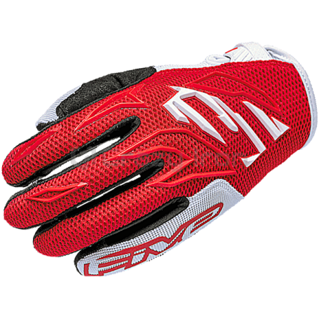 Мотоперчатки FIVE кроссовые  MXF3, красно-белые (фото 1, фотография 1)