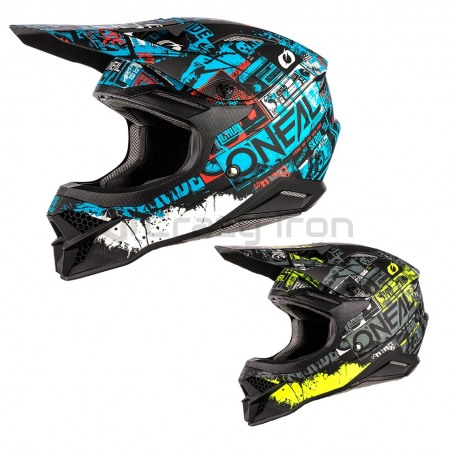 Мотошлем интеграл O'NEAL Challenger EXO V.22, красно-синий (фото 1, фотография 1)