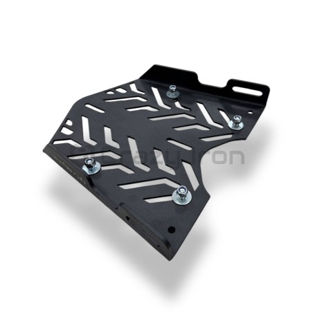 Багажная пластина для кофра мотоцикла M-L , алюминий 4мм (фото 5, фотография 5)