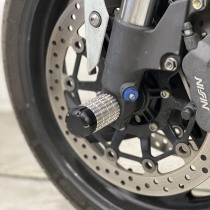 Пеги HONDA CB650R, CBR650R, CBR650F, VFR1200, VFR800X в ось переднего колеса CRAZY IRON