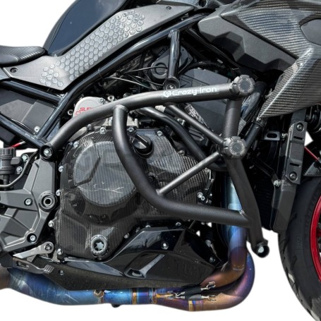 Клетка на мотоцикл KAWASAKI Z H2  CRAZY IRON серии PRO (фото 6, фотография 6)