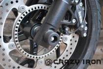Слайдеры BMW F800S ; F800ST ; F800R в ось переднего колеса CRAZY IRON