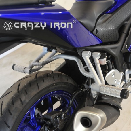 Сабкейдж  YAMAHA YZF-R25 `15-, YZF-R3 `15- CRAZY IRON (фото 1, фотография 1)