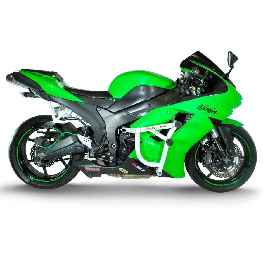 Клетка на мотоцикл KAWASAKI ZX-6R `07-`08 CRAZY IRON серии DAMPER
