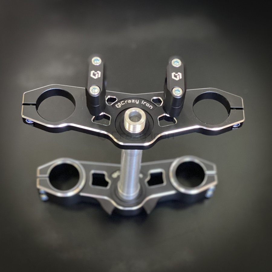 Комплект траверс для станта KAWASAKI ZX-6R 636 `09-`12, черный