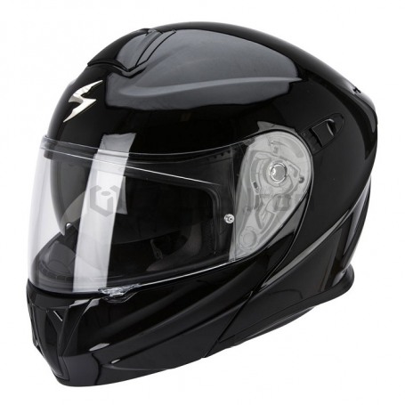 Мотошлем модуляр SCORPION EXO EXO-920, черный (фото 2, фотография 2)
