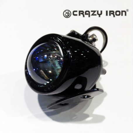 Фара дополнительного света для мотоцикла PW MINI-ELLIPSOID, линзованная, H3 12V 55W, E-marked (фото 1, фотография 1)