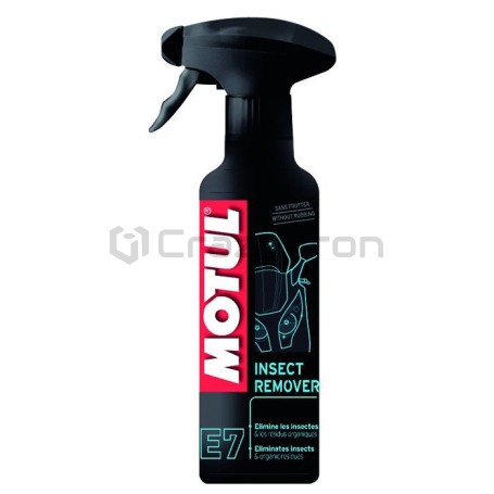 Спрей для удаления следов насекомых MOTUL E7 Insect Remover, 0,4л. (фото 1, фотография 1)