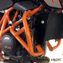 Дуги защитные KTM Duke 690 (2012-2019) CRAZY IRON ОРАНЖЕВЫЙ ГЛЯНЕЦ