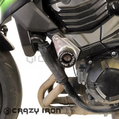 Слайдеры KAWASAKI Z800, Z800E рамные CRAZY IRON (фото 2, фотография 2)
