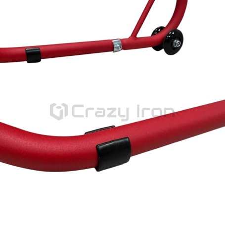 Подставка подкат передний, под траверсу PRO CRAZY IRON RED (фото 8, фотография 8)