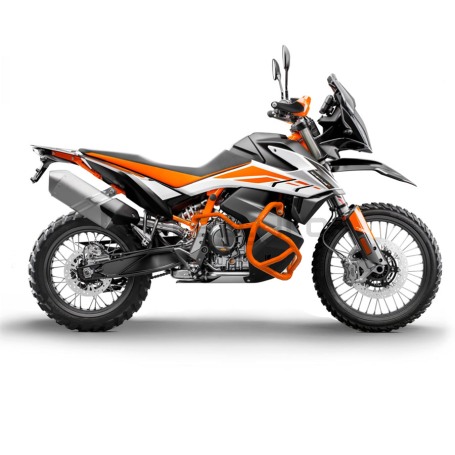 Дуги на мотоцикл KTM 790 ADVENTURE, 890 ADV. `21-`22, HUSQ NORDEN 901, нижние CRAZY IRON серии STREET (фото 1, фотография 1)