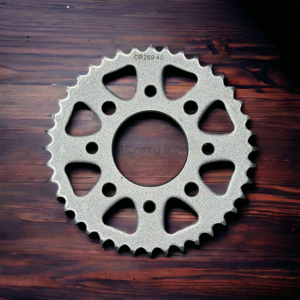 Звезда ведомая (задняя) CRAZY IRON CIR269.40 CI 428 на BAJAJ BOXER