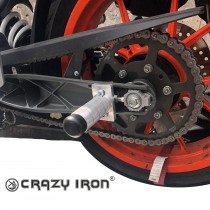 Пеги в ось заднего колеса KTM DUKE 125, Duke 200, Duke 250, Duke 390 CRAZY IRON