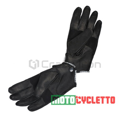 Мотоперчатки MOTOCYCLETTO CLASSICO LADY BLACK (фото 4, фотография 4)