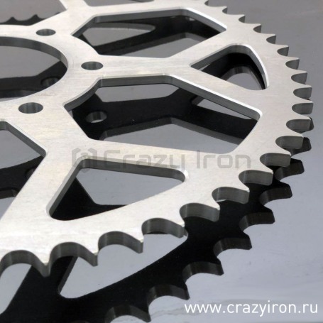 Звезда стантовая KAWASAKI ZX-6R ZX636R 520х64 CRAZY IRON купить в