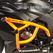 Клетка на мотоцикл KAWASAKI ZX-6R `09-`18, ZX-6R 636 `13-`23 CRAZY IRON серии PRO