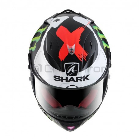 Мотошлем интеграл SHARK RACE-R PRO LORENZO MONSTER, реплика (фото 3, фотография 3)