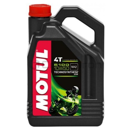 Масло моторное MOTUL 5100 MA2 4T 10W-50, 4л. (фото 1, фотография 1)