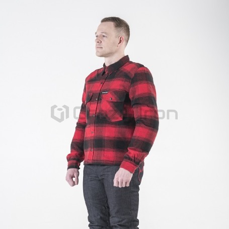 Мотокуртка HYPERLOOK (моторубашка)  NOMADE, красная (фото 1, фотография 1)