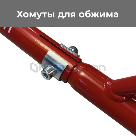 Подставка подкат задний + передний, под траверсу PRO RED CRAZY IRON (фото 4, фотография 4)