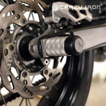 Пеги в ось заднего колеса YAMAHA WR250 `08-`17 CRAZY IRON