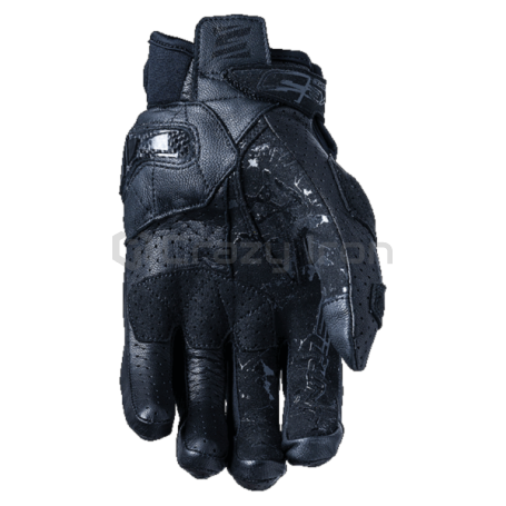 Мотоперчатки FIVE STUNT EVO LEATHER AIR BLACK, короткие, кожа (фото 2, фотография 2)
