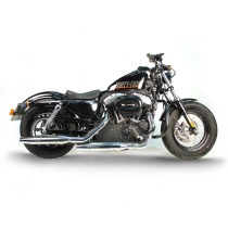Чопперные дуги HARLEY DAVIDSON SPORTSTER XL883; XL1200 (2004-2022) CRAZY IRON чёрный матовый