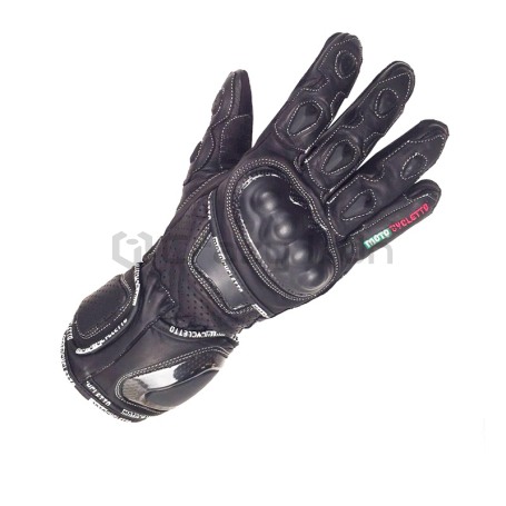 Мотоперчатки MOTOCYCLETTO PRIMO длинные, кожа, тачскрин (фото 1, фотография 1)