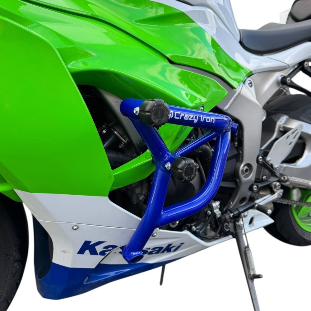 Клетка на мотоцикл KAWASAKI ZX-6R 636 2024+ CRAZY IRON серии PRO