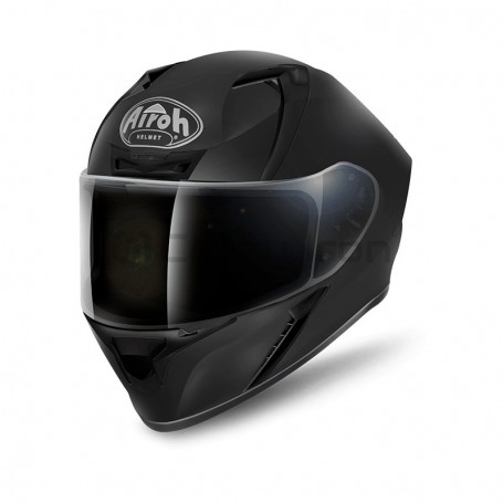 Мотошлем интеграл AIROH VALOR Black Mat, черный матовый (фото 1, фотография 1)