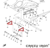 Линки для усиления прогрессии FZ1N, FZ1S, FZ8N, FZ8S CRAZY IRON
