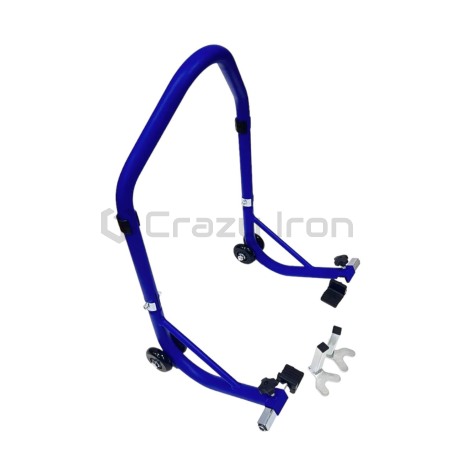 Подставка мотоподкат задний PRO CRAZY IRON BLUE (фото 3, фотография 3)