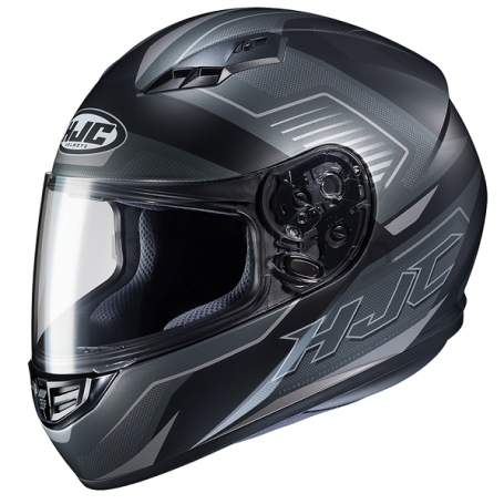 Мотошлем интеграл HJC CS15 TRION, черно-серый, матовый (фото 1, фотография 1)