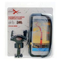 Чехол для смартфона EXTREME STYLE MOTO TAB 77х155 мм с козырьком с креплением на руль