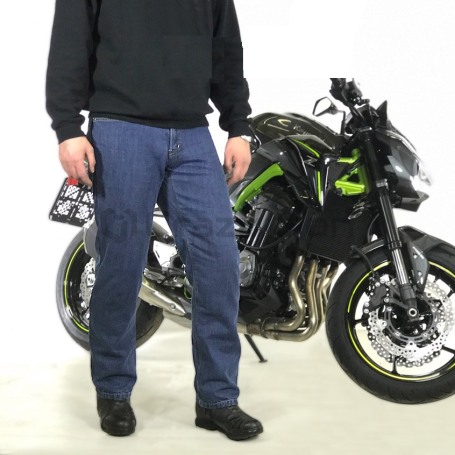 Мотоджинсы  BRISCOLA, синие (фото 1, фотография 1)