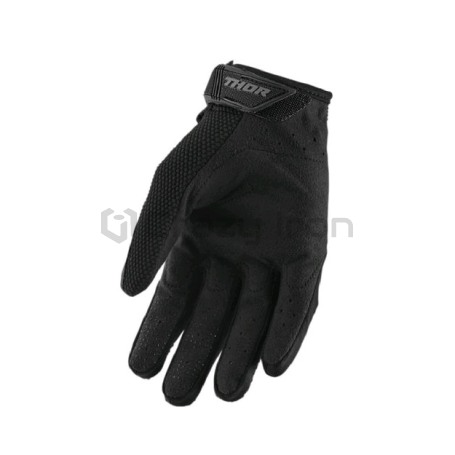 Мотоперчатки THOR кроссовые  S9 SPECTRUM, черные (фото 2, фотография 2)