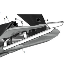 Крепление центрального кофра HONDA NC700S, NC700X CRAZY IRON