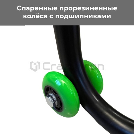 Подставка подкат задний + передний, под траверсу PRO BLACK CRAZY IRON (фото 5, фотография 5)