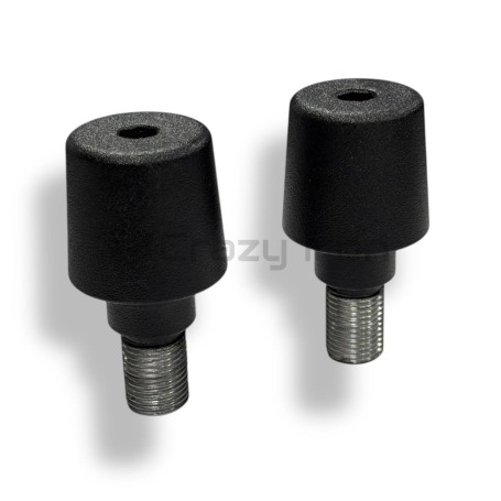 Грузики руля YAMAHA FZ, MT-07, 620 грамм, черный CRAZY IRON (фото 5, фотография 5)